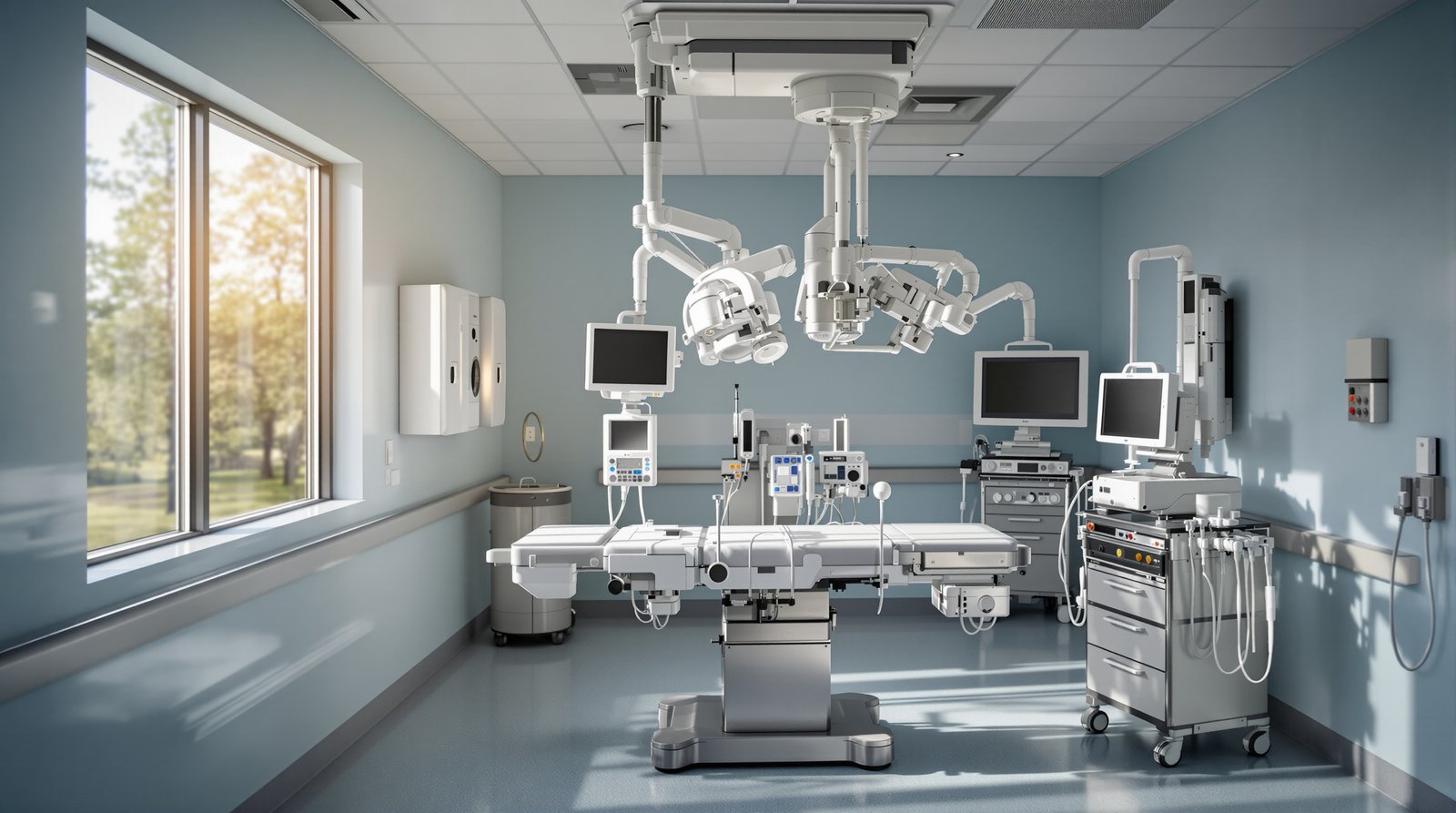 Modern endoscopy procedure suite